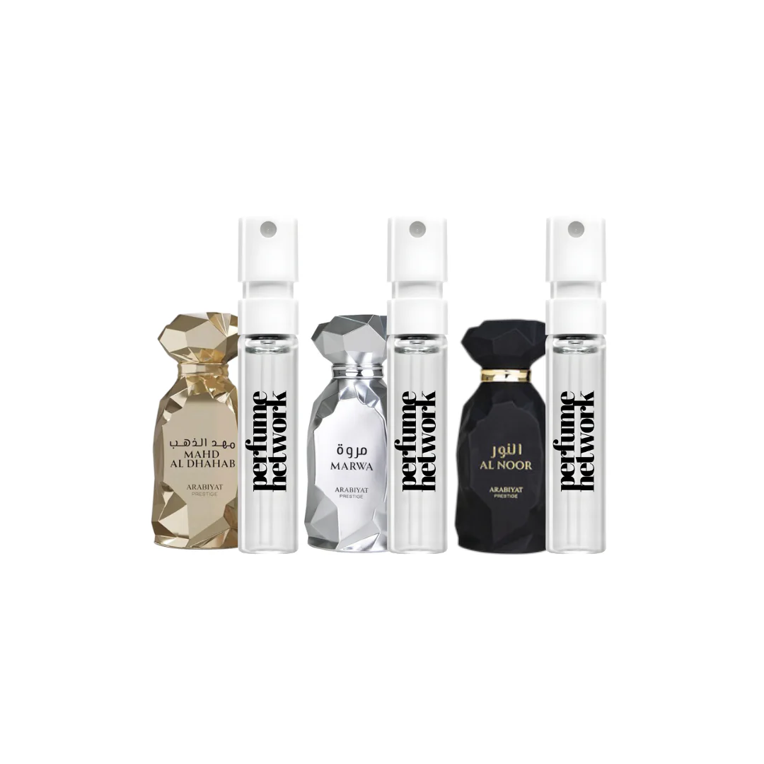 Arabiyat Sampling Set (Marwa, Mahd al Dhahab, Al Noor) 3 x 1ml