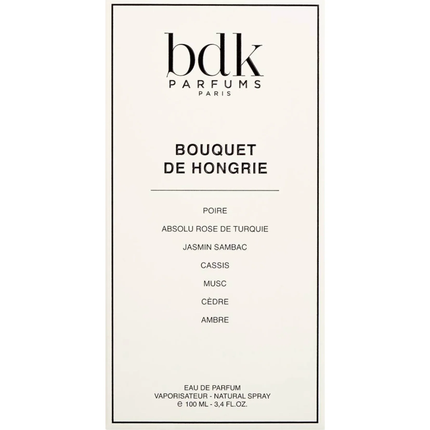 BDK Bouquet de Hongrie Eau de Parfum for Women - Image 3