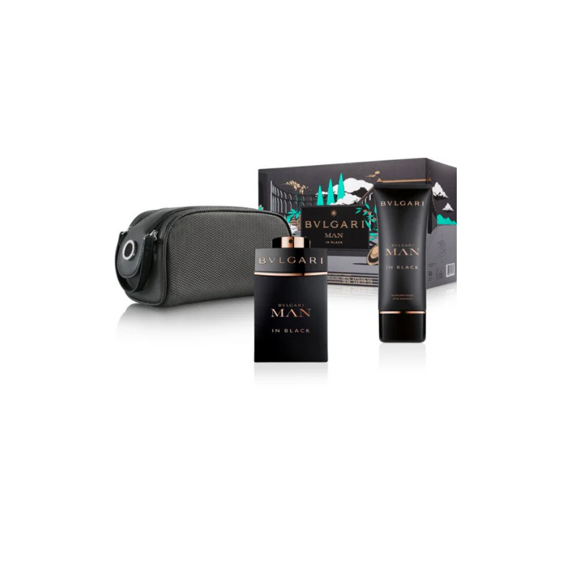 Bvlgari Man In Black Gift Set for Men