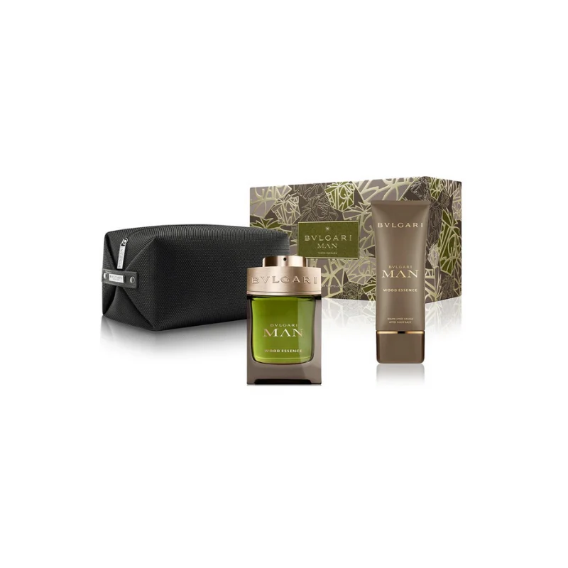 Bvlgari Man Wood Essence Gift Set for Men
