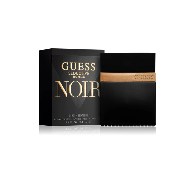 Guess Seductive Homme Noir Eau de Toilette for Men - Image 2