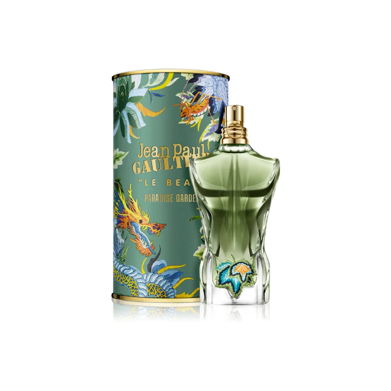 Jean Paul Gaultier Le Beau Paradise Garden Eau de Parfum for Men - Image 6
