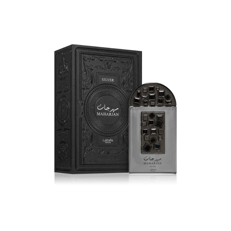 Lattafa Maharjan Silver Eau de Parfum for Unisex - Image 2