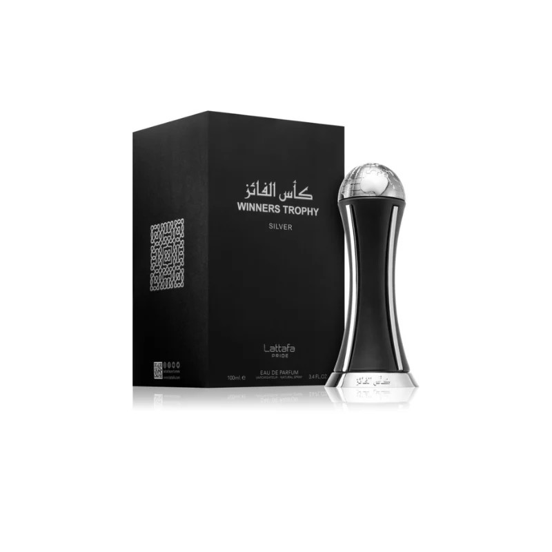 Lattafa Pride Winners Trophy Silver Eau de Parfum for Men - Image 2