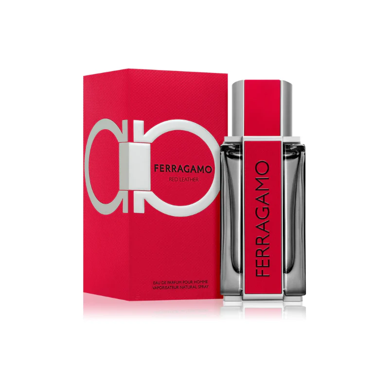 Salvatore Ferragamo Red Leather Eau de Parfum for men - Image 2